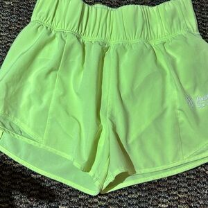 Girls Justice Bright Lime Green‎ Sports Shorts size L 12/14